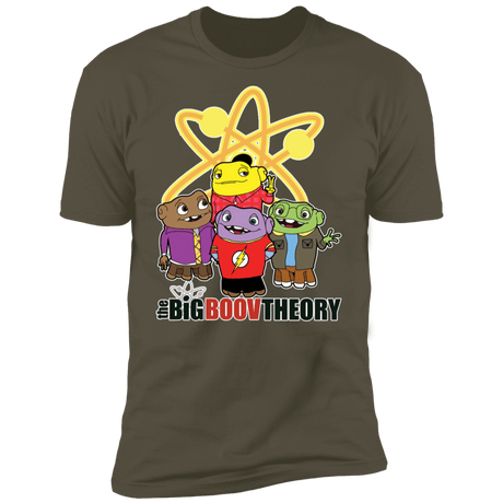 T-Shirts Military Green / S Big Boov Theory Men's Premium T-Shirt