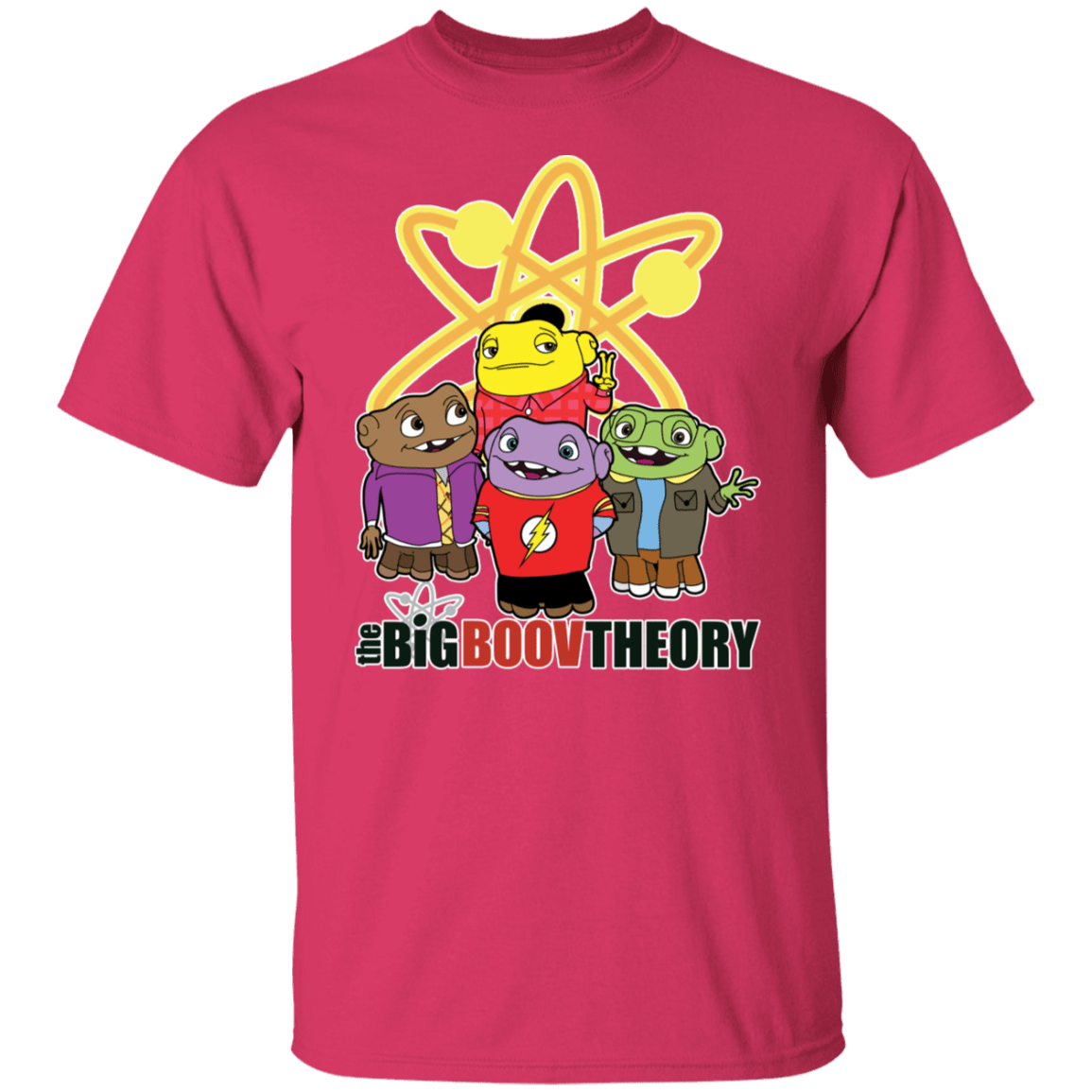 T-Shirts Heliconia / S Big Boov Theory T-Shirt
