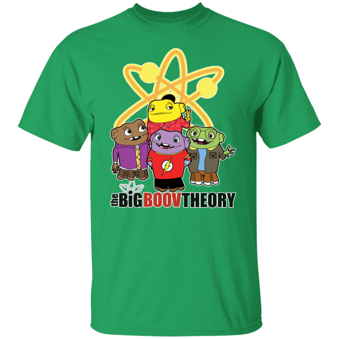 T-Shirts Irish Green / S Big Boov Theory T-Shirt