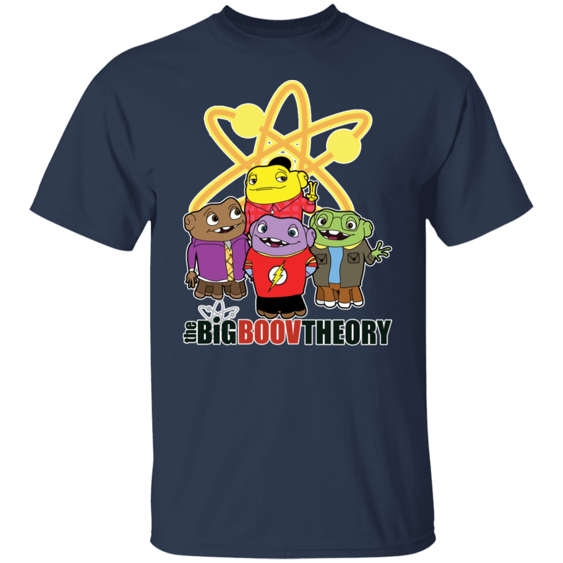 T-Shirts Navy / S Big Boov Theory T-Shirt