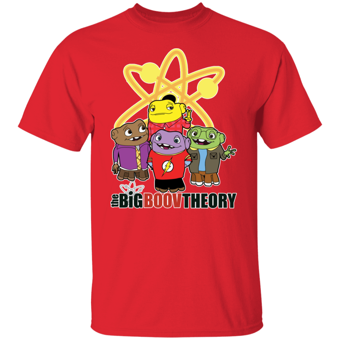 T-Shirts Red / S Big Boov Theory T-Shirt