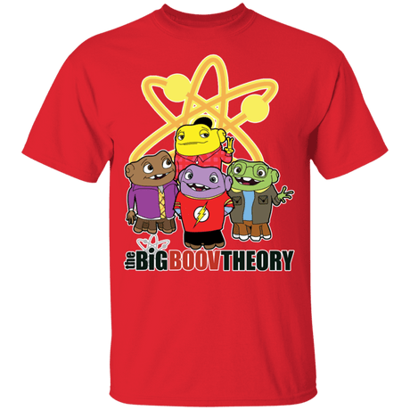 T-Shirts Red / YXS Big Boov Theory Youth T-Shirt