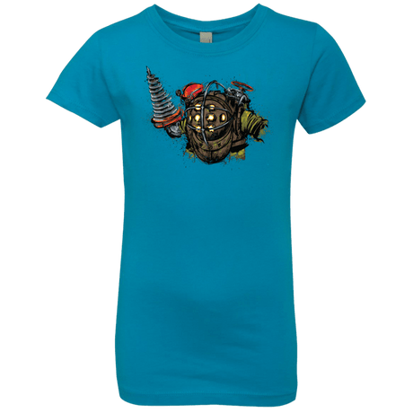 T-Shirts Turquoise / YXS Big Daddy Girls Premium T-Shirt