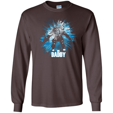 T-Shirts Dark Chocolate / S Big Daddy Men's Long Sleeve T-Shirt