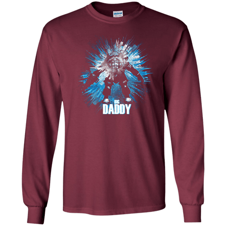 T-Shirts Maroon / S Big Daddy Men's Long Sleeve T-Shirt