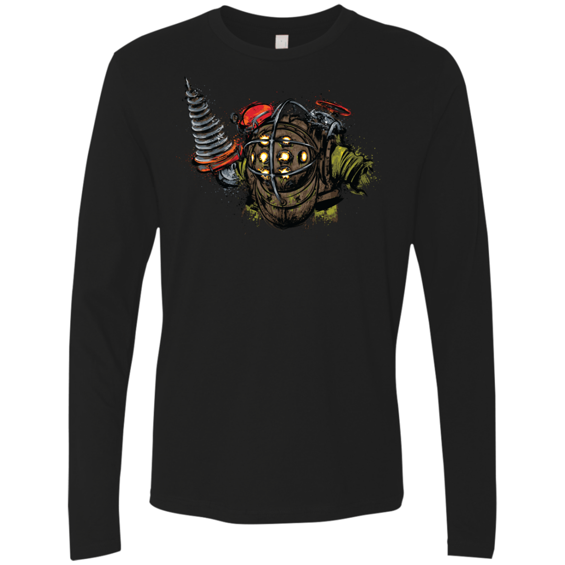 T-Shirts Black / S Big Daddy Men's Premium Long Sleeve