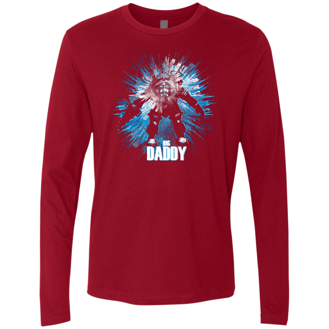 T-Shirts Cardinal / S Big Daddy Men's Premium Long Sleeve