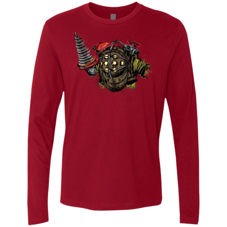 T-Shirts Cardinal / Small Big Daddy Men's Premium Long Sleeve