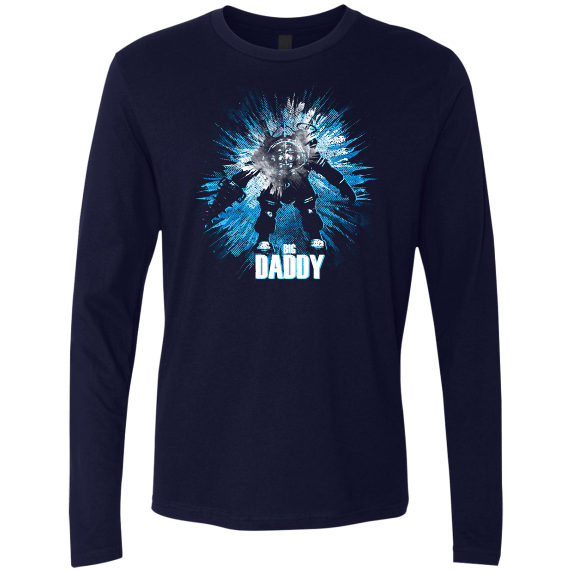 T-Shirts Midnight Navy / S Big Daddy Men's Premium Long Sleeve