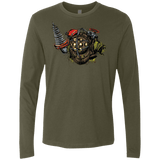T-Shirts Military Green / S Big Daddy Men's Premium Long Sleeve