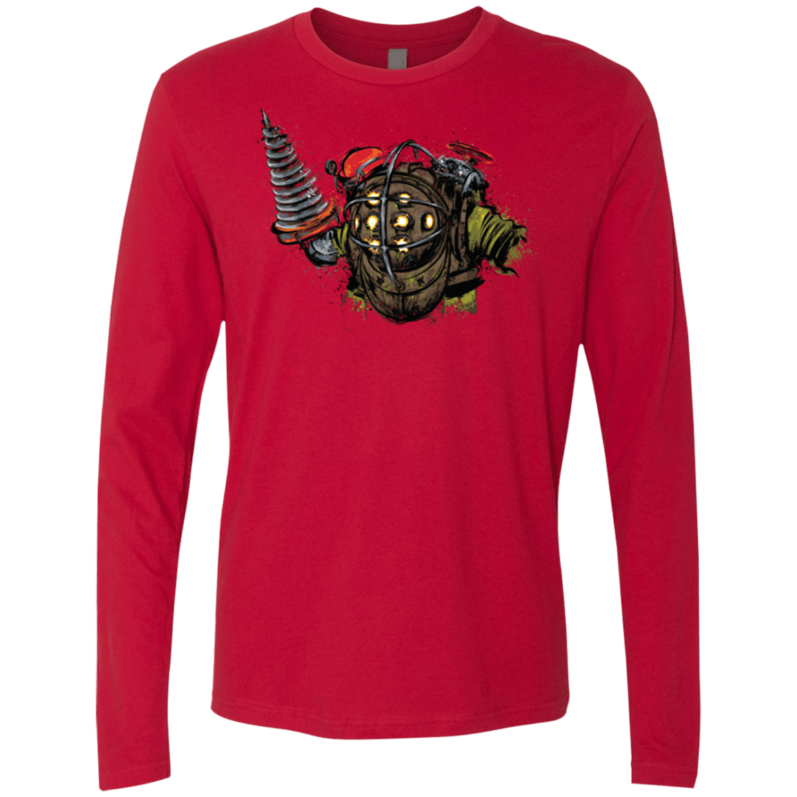 T-Shirts Red / Small Big Daddy Men's Premium Long Sleeve