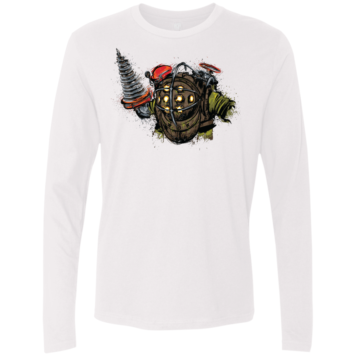 T-Shirts White / S Big Daddy Men's Premium Long Sleeve