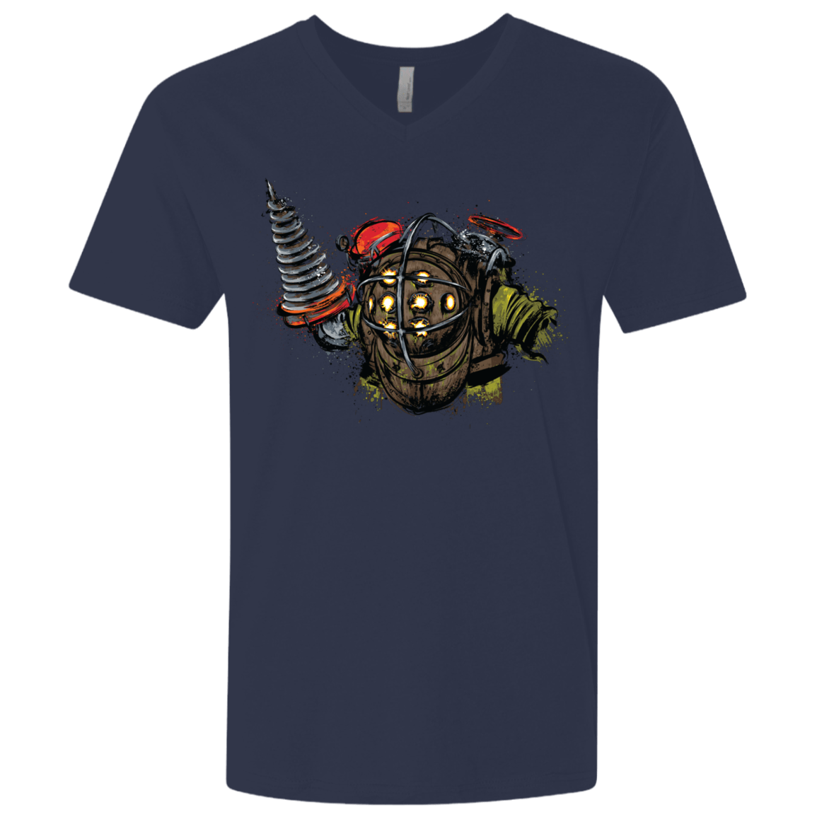 T-Shirts Midnight Navy / X-Small Big Daddy Men's Premium V-Neck