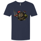 T-Shirts Midnight Navy / X-Small Big Daddy Men's Premium V-Neck
