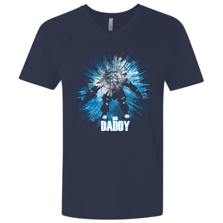 T-Shirts Midnight Navy / X-Small Big Daddy Men's Premium V-Neck