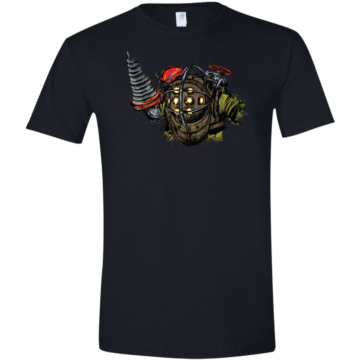 T-Shirts Black / X-Small Big Daddy Men's Semi-Fitted Softstyle