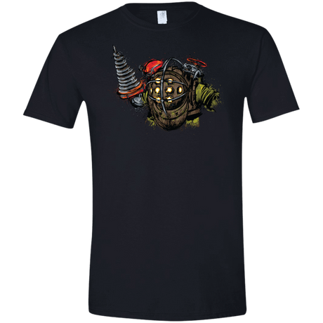 T-Shirts Black / X-Small Big Daddy Men's Semi-Fitted Softstyle