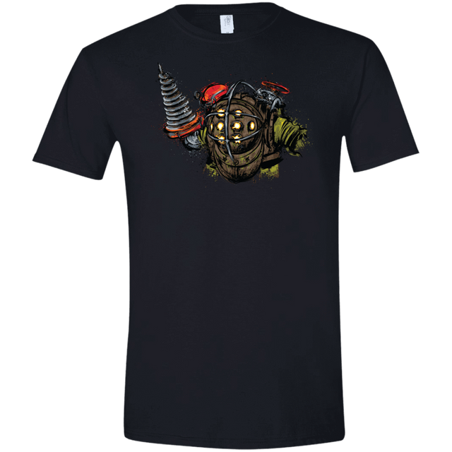 T-Shirts Black / X-Small Big Daddy Men's Semi-Fitted Softstyle