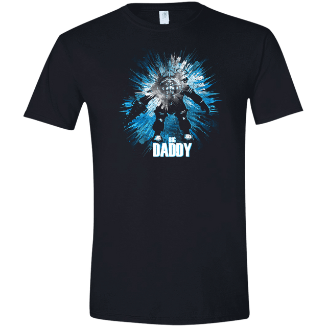 T-Shirts Black / X-Small Big Daddy Men's Semi-Fitted Softstyle