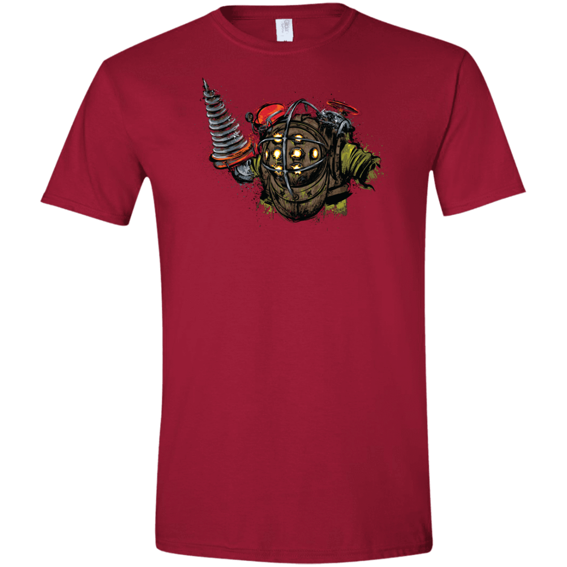 T-Shirts Cardinal Red / S Big Daddy Men's Semi-Fitted Softstyle