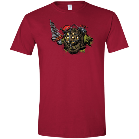 T-Shirts Cardinal Red / S Big Daddy Men's Semi-Fitted Softstyle