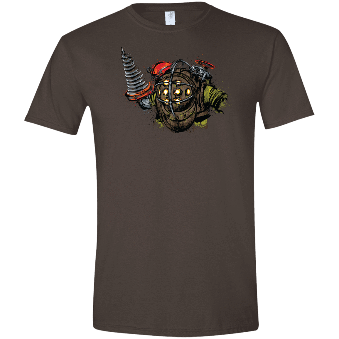 T-Shirts Dark Chocolate / S Big Daddy Men's Semi-Fitted Softstyle