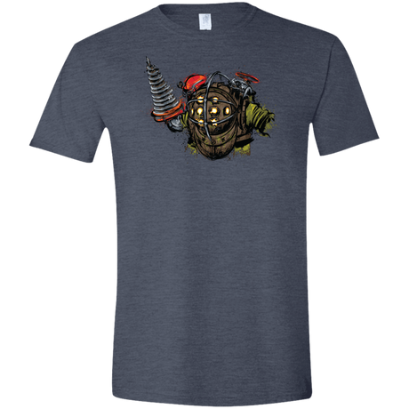 T-Shirts Heather Navy / S Big Daddy Men's Semi-Fitted Softstyle