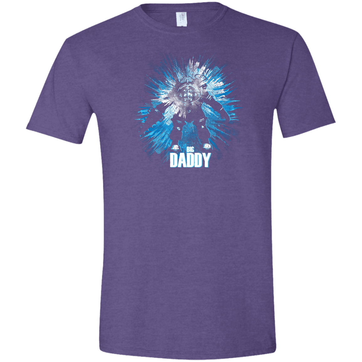 T-Shirts Heather Purple / S Big Daddy Men's Semi-Fitted Softstyle
