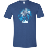 T-Shirts Heather Royal / X-Small Big Daddy Men's Semi-Fitted Softstyle