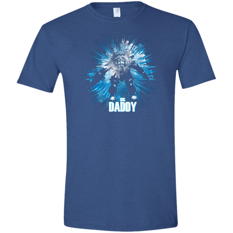 T-Shirts Heather Royal / X-Small Big Daddy Men's Semi-Fitted Softstyle
