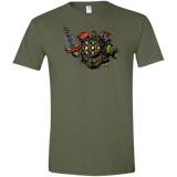 T-Shirts Military Green / S Big Daddy Men's Semi-Fitted Softstyle