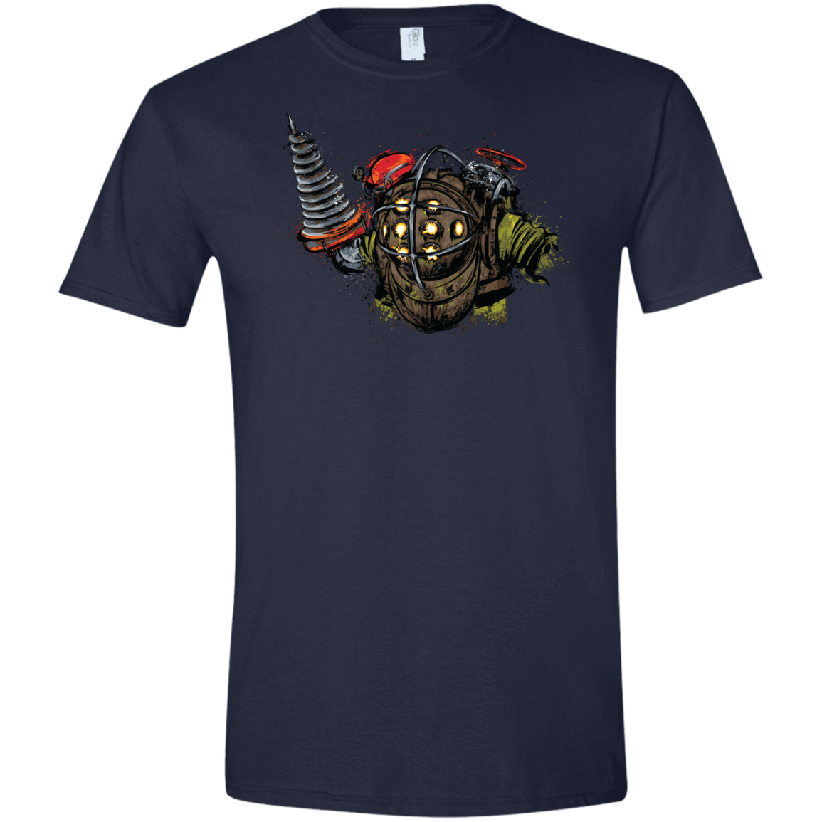 T-Shirts Navy / X-Small Big Daddy Men's Semi-Fitted Softstyle