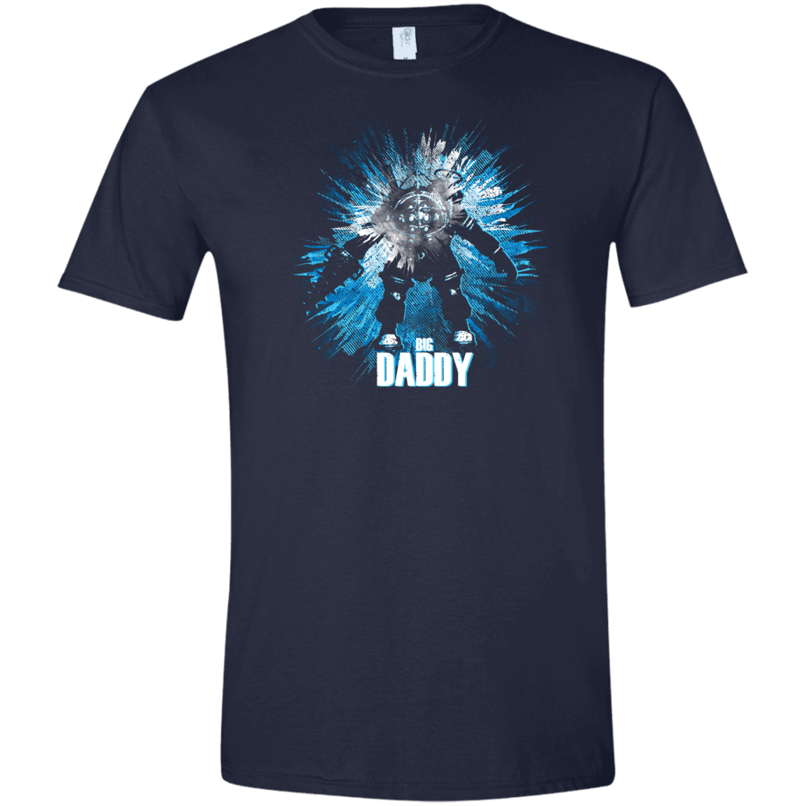 T-Shirts Navy / X-Small Big Daddy Men's Semi-Fitted Softstyle