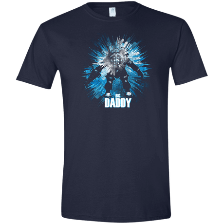 T-Shirts Navy / X-Small Big Daddy Men's Semi-Fitted Softstyle