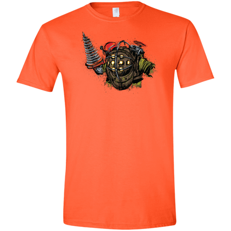 T-Shirts Orange / S Big Daddy Men's Semi-Fitted Softstyle