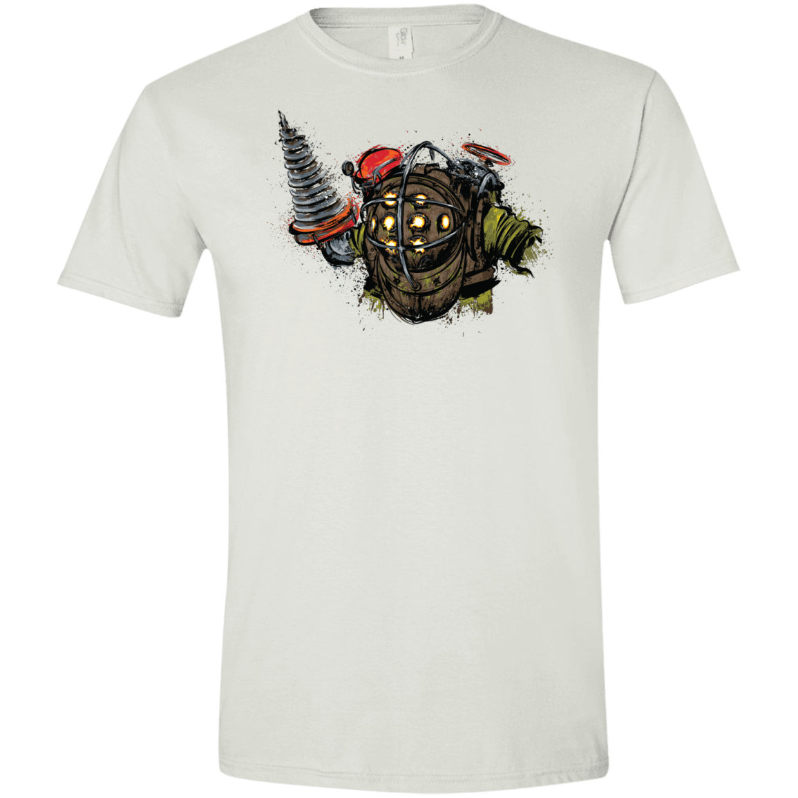 T-Shirts White / X-Small Big Daddy Men's Semi-Fitted Softstyle