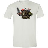 T-Shirts White / X-Small Big Daddy Men's Semi-Fitted Softstyle