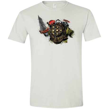 T-Shirts White / X-Small Big Daddy Men's Semi-Fitted Softstyle