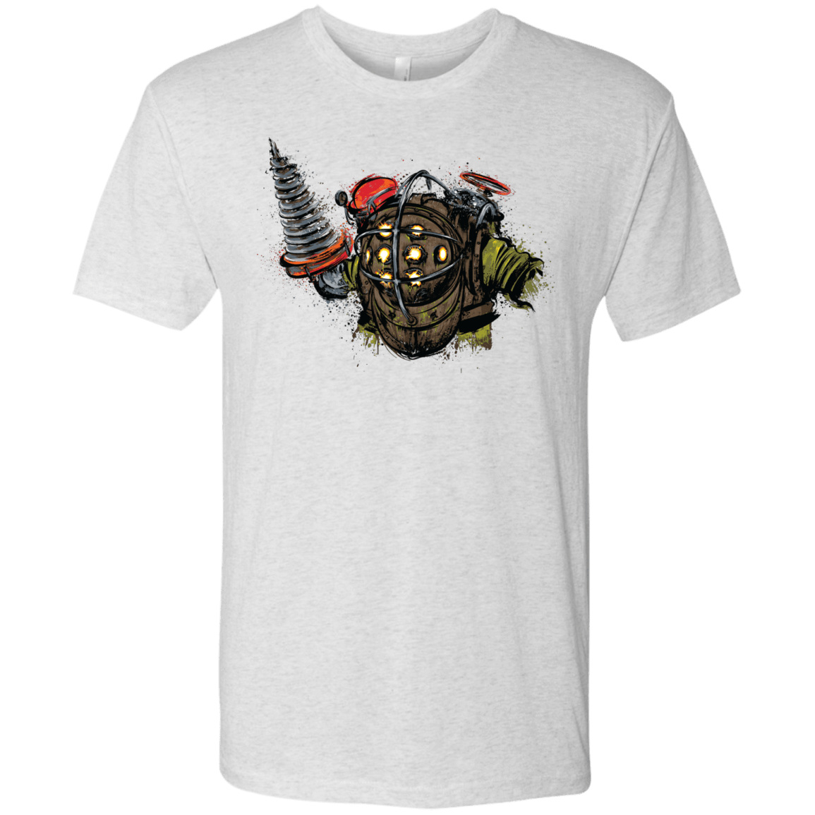 T-Shirts Heather White / S Big Daddy Men's Triblend T-Shirt