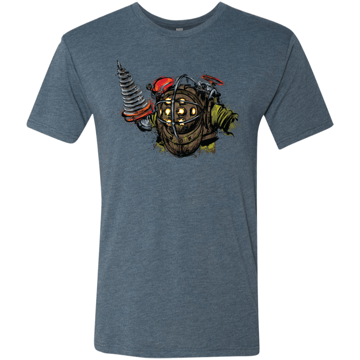 T-Shirts Indigo / S Big Daddy Men's Triblend T-Shirt