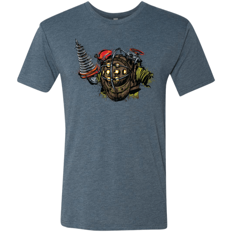 T-Shirts Indigo / S Big Daddy Men's Triblend T-Shirt