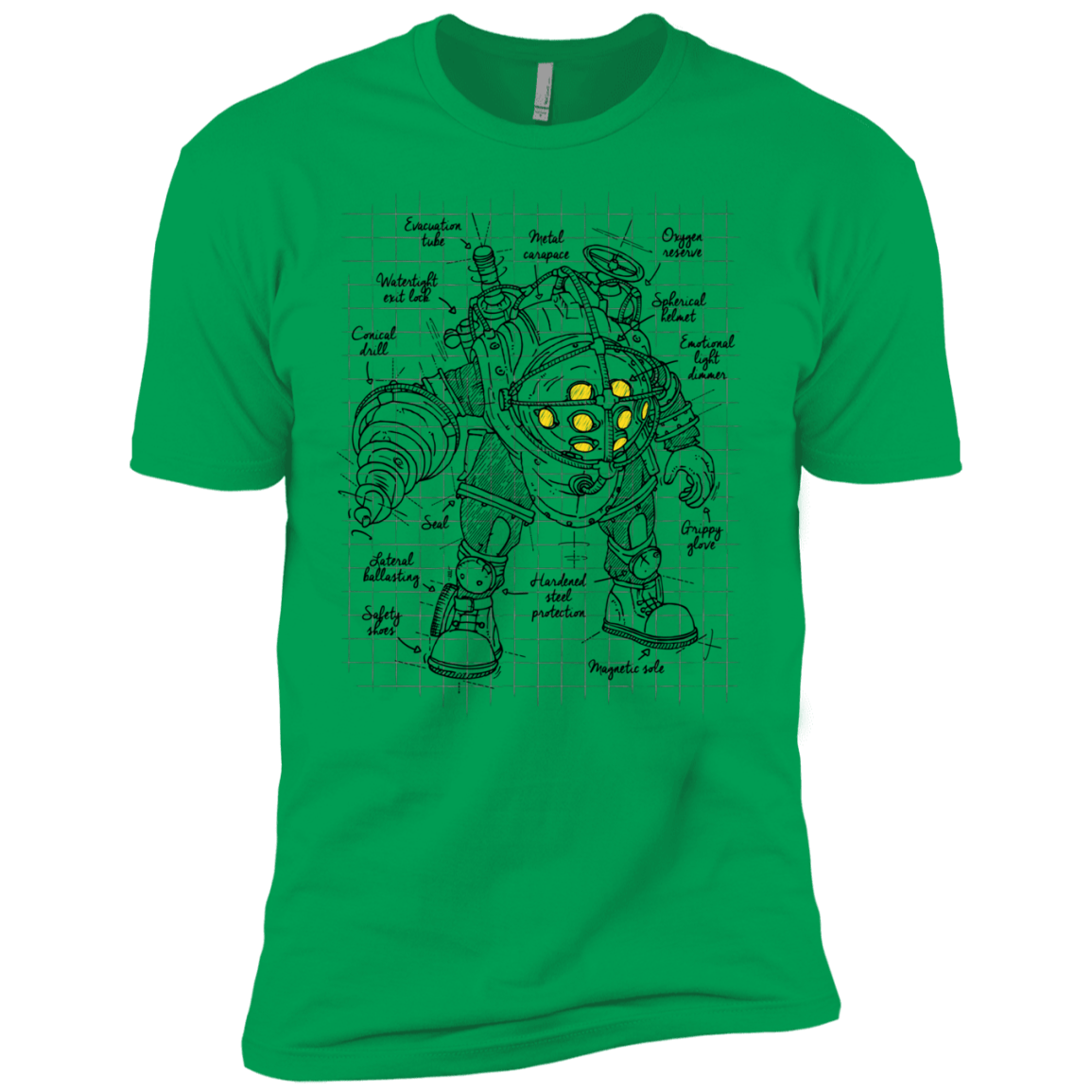 T-Shirts Kelly Green / YXS Big Daddy Plan Boys Premium T-Shirt