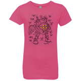 T-Shirts Hot Pink / YXS Big Daddy Plan Girls Premium T-Shirt