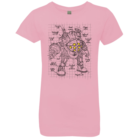 T-Shirts Light Pink / YXS Big Daddy Plan Girls Premium T-Shirt
