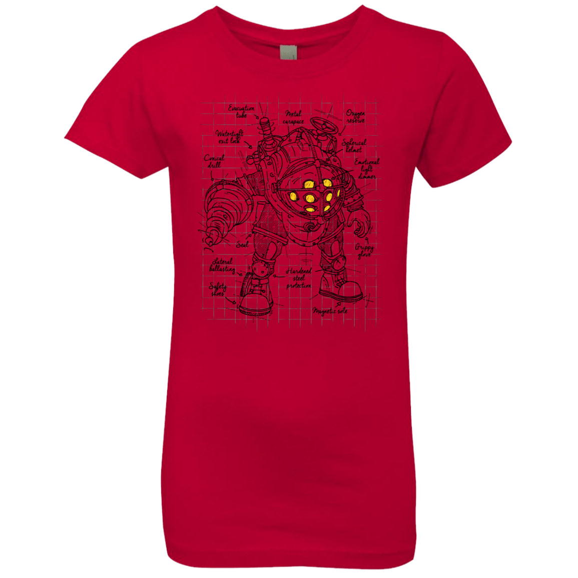 Who's your Big Daddy? Short Sleeve Tee (Cardinal Red)