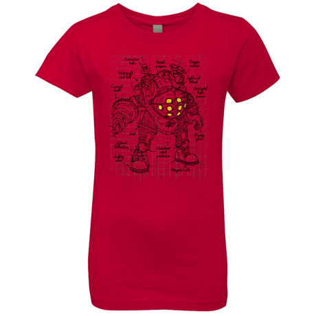 T-Shirts Red / YXS Big Daddy Plan Girls Premium T-Shirt