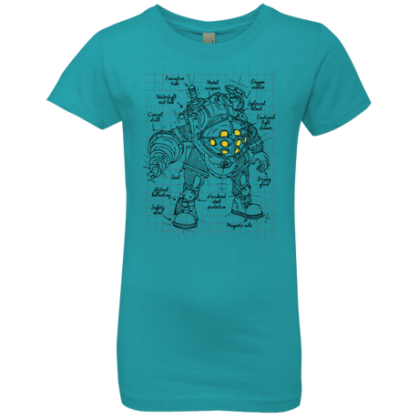 T-Shirts Tahiti Blue / YXS Big Daddy Plan Girls Premium T-Shirt