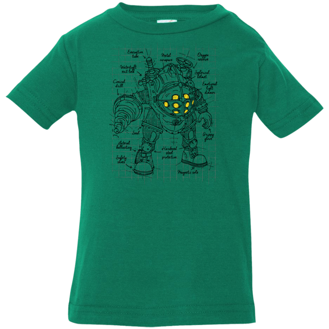 T-Shirts Kelly / 6 Months Big Daddy Plan Infant Premium T-Shirt