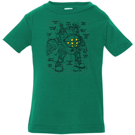 T-Shirts Kelly / 6 Months Big Daddy Plan Infant Premium T-Shirt