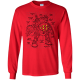 T-Shirts Red / S Big Daddy Plan Men's Long Sleeve T-Shirt